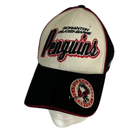 Scranton Wilkes-Barre Penguins Strapback Hockey Reebock Hat Cap Vintage